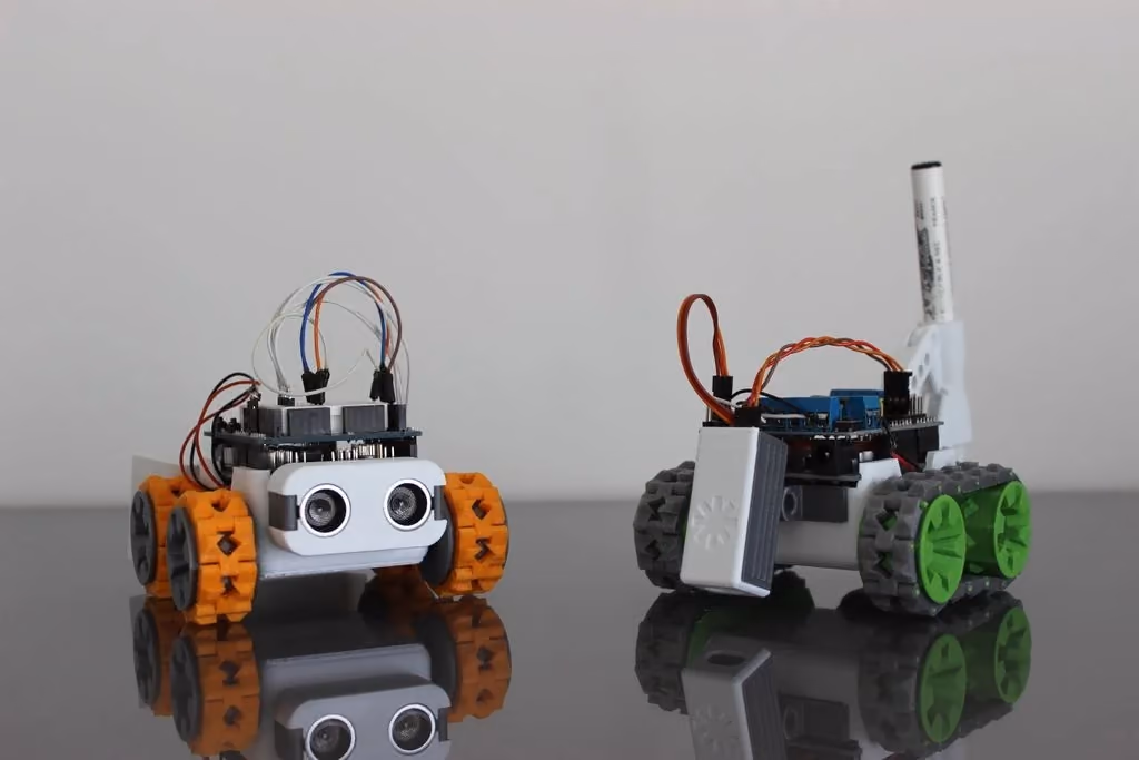 SMARS robotics kit — build photo 1